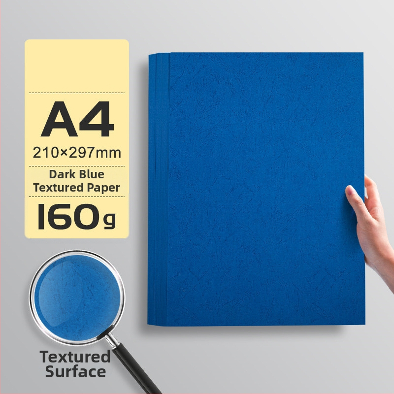 Papier s textúrou kože, formát A4, reliéfny 230 g papier pre väzbu kníh, 180 g papier na obálku, 160 g papier na dokumenty