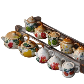 Ceainic mic pentru mahjong, Tea Pet, suport pentru bețișoare de tămâie, ceramică Jingdezhen, piesă decorativă pentru ceremonia ceaiului Kung Fu