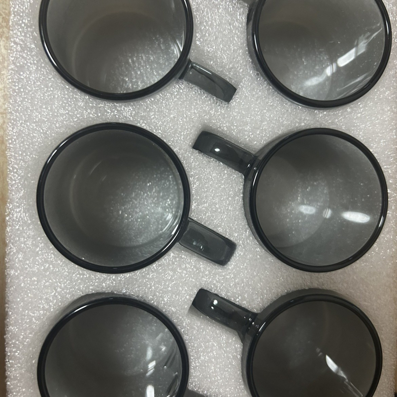 Ceainic din sticlă borosilicat cu mâner din lemn, capacitate mare, rezistent la temperaturi înalte, pentru plită electrică