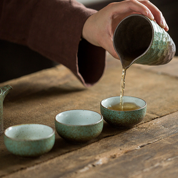 C12 ceașcă de ceai din ceramică, stil vintage, pentru degustare, japonez, uz casnic, o singură ceașcă