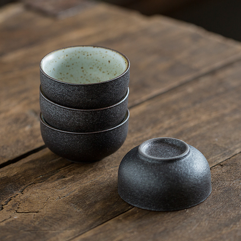 C12 ceașcă de ceai din ceramică, stil vintage, pentru degustare, japonez, uz casnic, o singură ceașcă