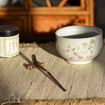 Linguriță pentru pudră de matcha și lingură de ceai pentru ceremonia japoneză a ceaiului