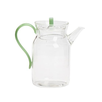 Ceainic din sticlă în stilul Dinastiei Song, pentru prepararea ceaiului verde, rezistent la temperaturi înalte