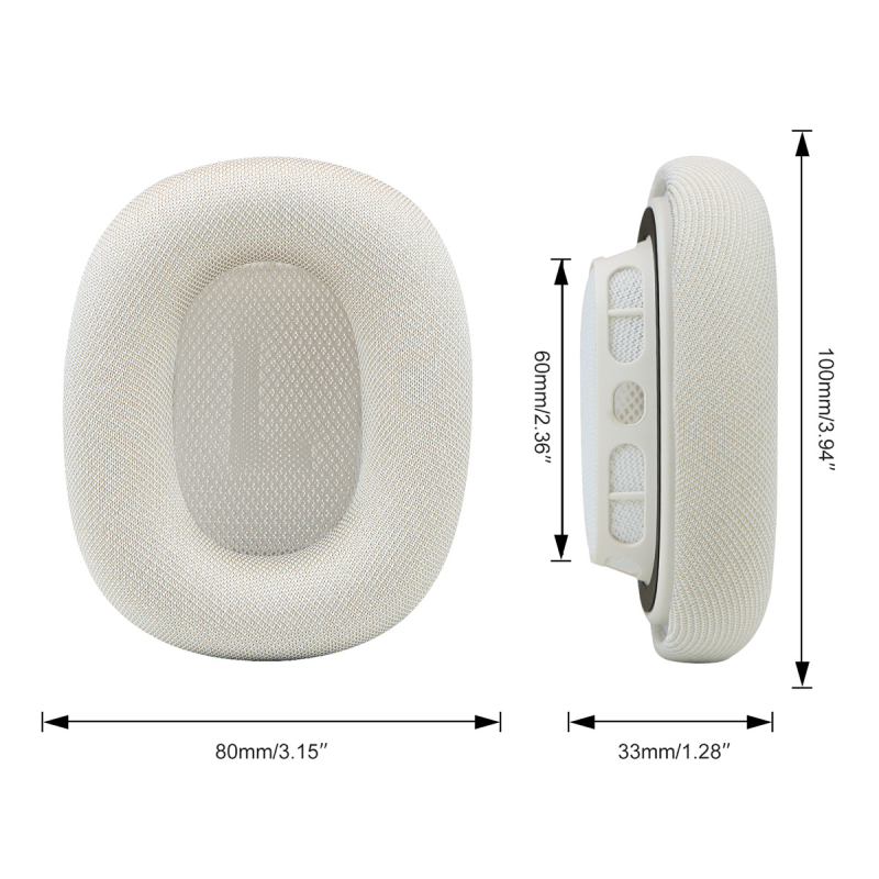Θήκη από τεχνητό δέρμα για AirPods Max δεύτερης γενιάς, με μαξιλαράκια αυτιών και εξαρτήματα εγκατάστασης