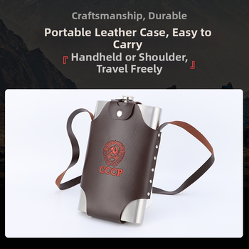 Flacon din oțel inoxidabil 18 oz – bidon portabil pentru camping, oțel inoxidabil 304 îngroșat, mai multe modele