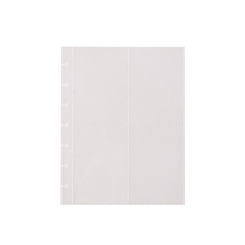 Album de colecție pentru fani cu închidere cu nasture ciupercă de 3 inchi, patru compartimente pentru carduri, 20 de pagini, pentru 30 fotografii Polaroid, album DIY