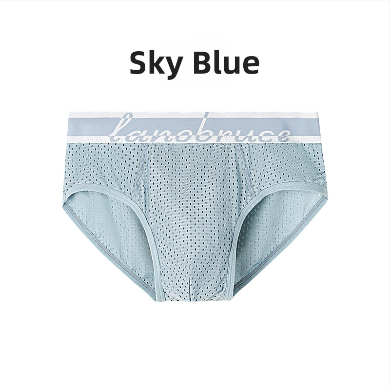 Pánske nohavičky z Ice Silk s sieťovinou, medzipás, priedušné, plus veľkosť