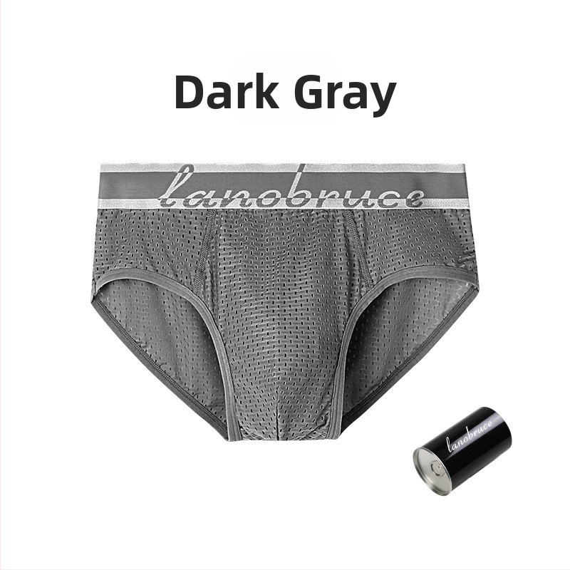 Pánske nohavičky z Ice Silk s sieťovinou, medzipás, priedušné, plus veľkosť