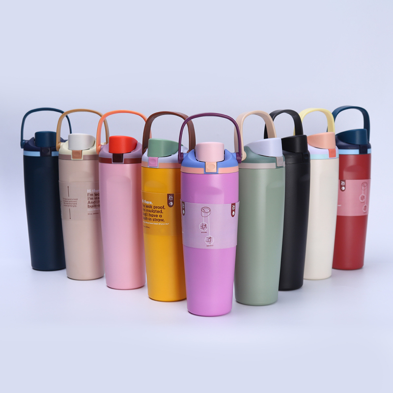 Cană izolată de 30oz pentru mașină, cu capacitate mare, cană portabilă pentru drumeții, păstrează băuturile reci, imprimare logo disponibil