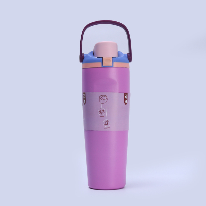 Cană izolată de 30oz pentru mașină, cu capacitate mare, cană portabilă pentru drumeții, păstrează băuturile reci, imprimare logo disponibil