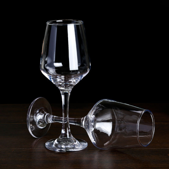 Set de pahare din sticlă pentru vin roșu, uz casnic și hotelier, pahare înalte, design creativ, 201–300 ml, 6–10 buc.