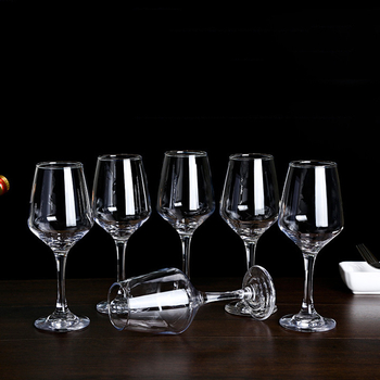 Set de pahare din sticlă pentru vin roșu, uz casnic și hotelier, pahare înalte, design creativ, 201–300 ml, 6–10 buc.