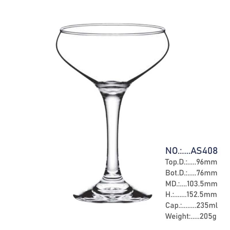 Pahar de cristal clasic pentru martini, pahar de cocktail de bar vintage, pahar cu formă de fluture pentru șampanie, pahar turn, pahar pentru băuturi și sucuri