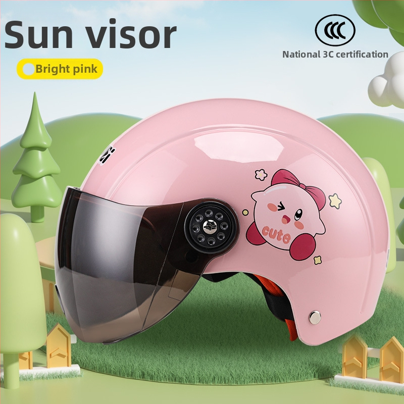 Dječja kaciga s 3C certifikatom za električna vozila, polu-šlem za sve sezone, sigurna