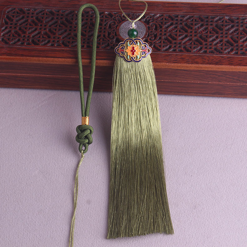 Set de pandantive cu ciucuri din mătase de gheață, în stil antic, pentru Hanfu, decor pentru mașină și săculețe parfumate