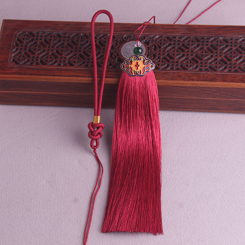 Set de pandantive cu ciucuri din mătase de gheață, în stil antic, pentru Hanfu, decor pentru mașină și săculețe parfumate