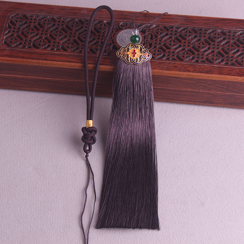 Set de pandantive cu ciucuri din mătase de gheață, în stil antic, pentru Hanfu, decor pentru mașină și săculețe parfumate