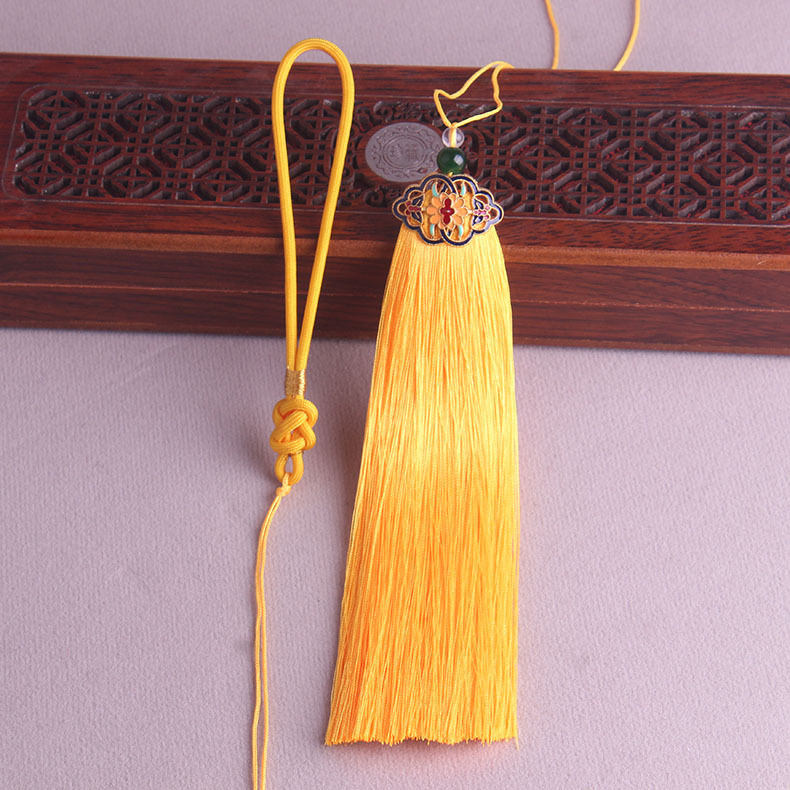 Set de pandantive cu ciucuri din mătase de gheață, în stil antic, pentru Hanfu, decor pentru mașină și săculețe parfumate