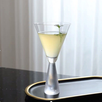 Serie ultra-subțire: pahar de cocktail Commander Cup în stil japonez pentru baruri și hoteluri