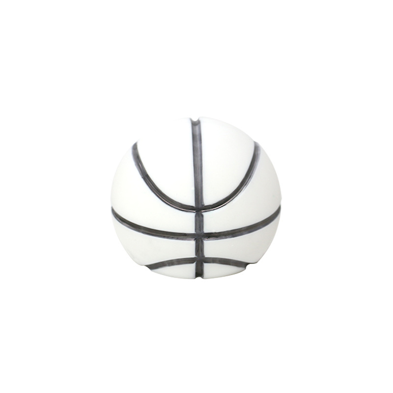 Capac din silicon alimentar pentru sticlă, design baschet, izolație termică, accesoriu de capac antiderapant