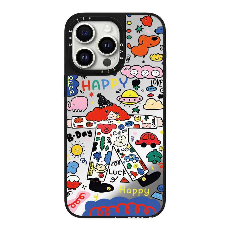 Αυτοκόλλητα graffiti για κορίτσια, συμβατά με θήκη iPhone 17 Pro Max, iPhone 14 Plus και iPhone 15 Pro – γλυκά και αστεία