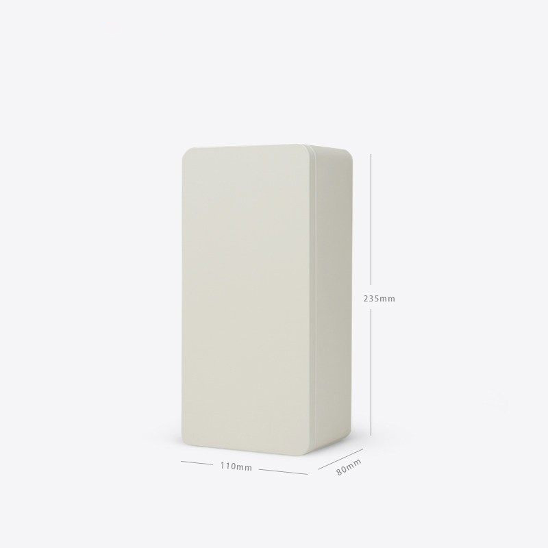 Cutie metalică goală pentru ambalaj ceai, cutie cadou cu 15 pliculețe mici pătrate – ceai alb Pu'er biscuit, design minimalist