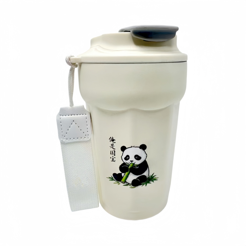 Cana de cafea octagonală din oțel inoxidabil 316, cu izolație, menține cald și rece, cu logo personalizat