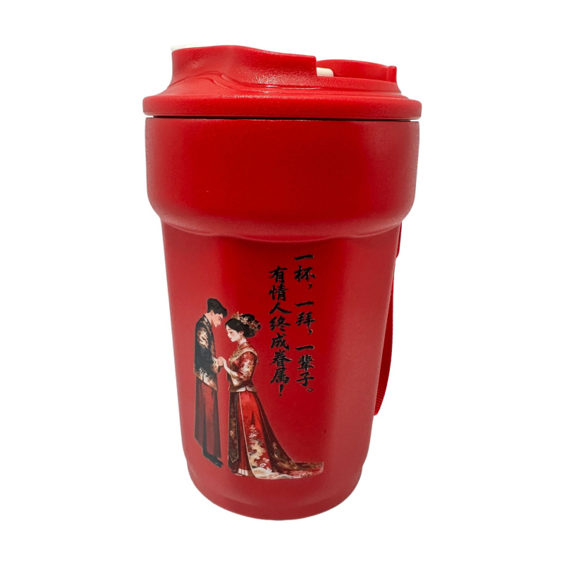 Cana de cafea octagonală din oțel inoxidabil 316, cu izolație, menține cald și rece, cu logo personalizat