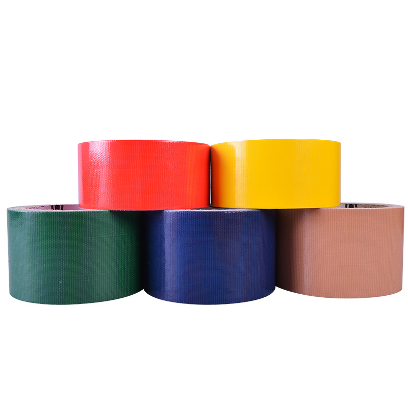Bandă colorată pentru covoare, o singură față, rezistentă la apă, cu aderență puternică, pentru decor DIY, roșu și negru