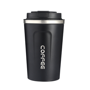 Cană de cafea din oțel inoxidabil, cu afișaj de temperatură, termos portabil pentru mașină, logo personalizabil, cadou
