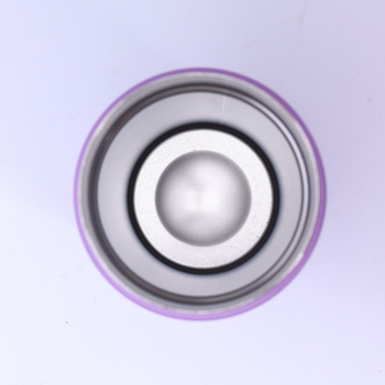 Nouă sticlă de apă sport 650 ml, cu mâner din silicon, pai, gură mare, din oțel inoxidabil izolat