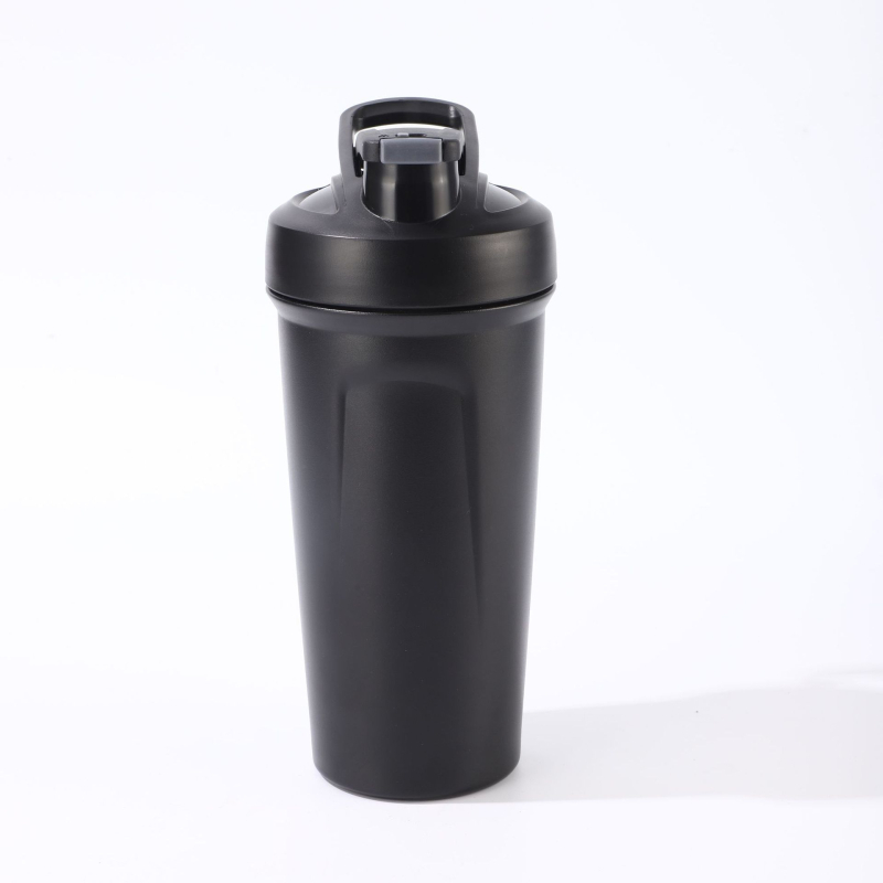 Shaker pentru milkshake cu mâner, capacitate mare, din oțel inoxidabil 304, termos izolat pentru exterior