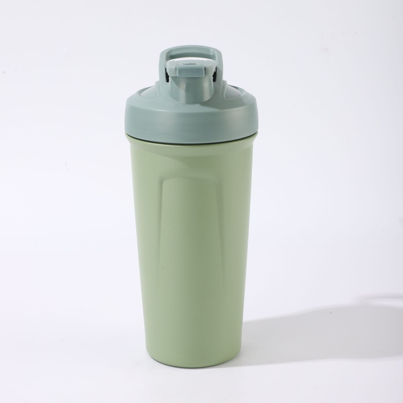 Shaker pentru milkshake cu mâner, capacitate mare, din oțel inoxidabil 304, termos izolat pentru exterior