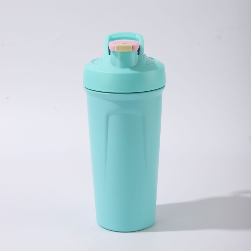Shaker pentru milkshake cu mâner, capacitate mare, din oțel inoxidabil 304, termos izolat pentru exterior