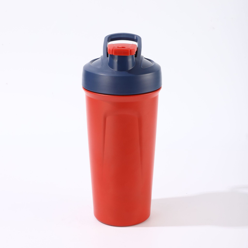 Shaker pentru milkshake cu mâner, capacitate mare, din oțel inoxidabil 304, termos izolat pentru exterior