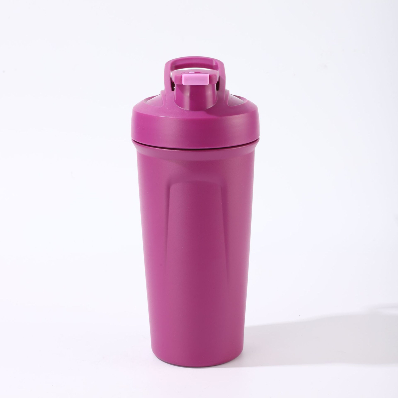 Shaker pentru milkshake cu mâner, capacitate mare, din oțel inoxidabil 304, termos izolat pentru exterior
