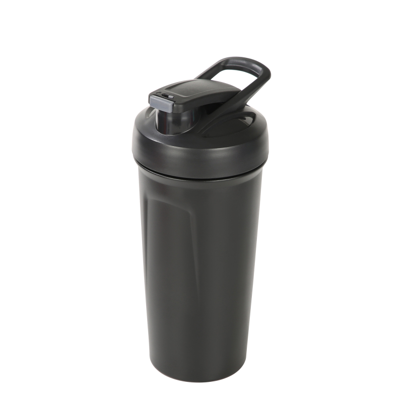Cană termos din oțel inoxidabil 304, capacitate mare, pentru milkshake și shake proteic, portabilă pentru activități în aer liber