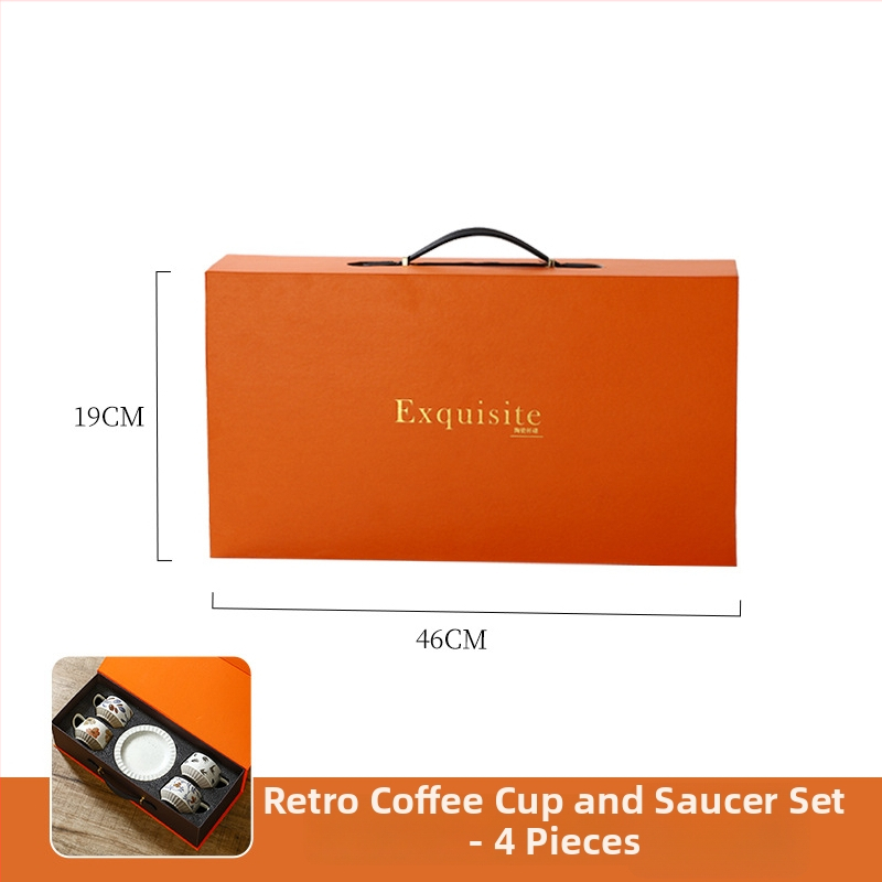 Gabby Ceramics set de cești pentru cafea, într-o cutie cadou premium, potrivit pentru relocare la un nou cămin și pentru ziua de naștere