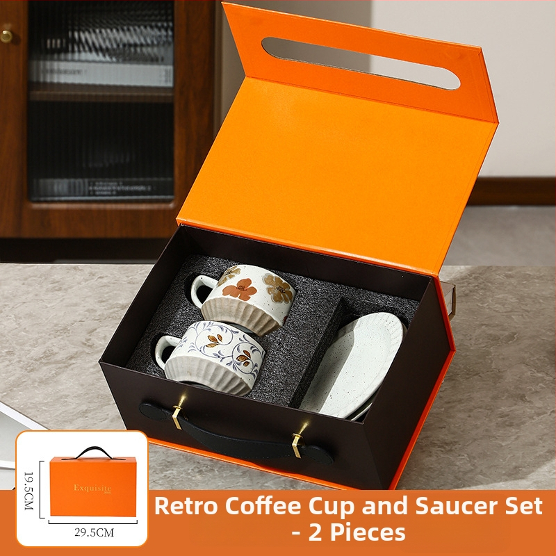 Gabby Ceramics set de cești pentru cafea, într-o cutie cadou premium, potrivit pentru relocare la un nou cămin și pentru ziua de naștere