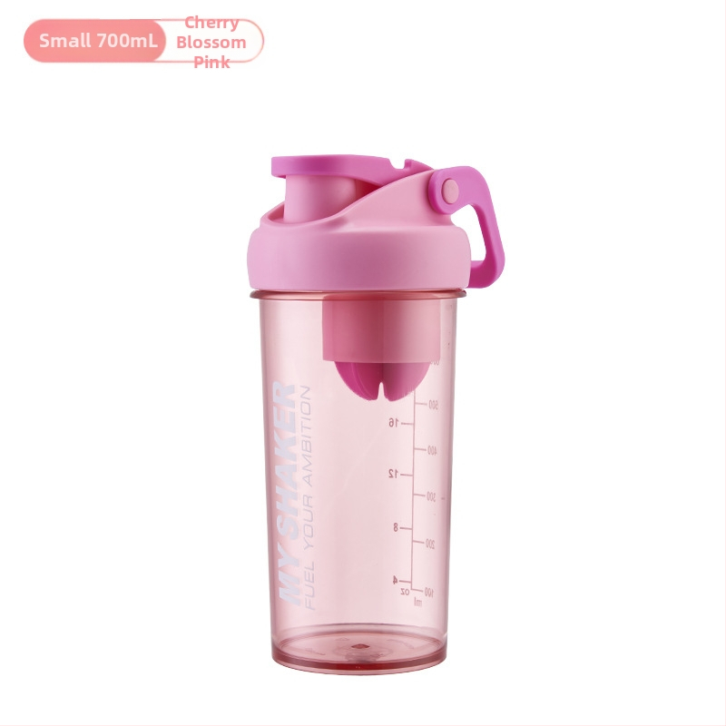 Zatvorena čaša za milkshake s poklopcem i ručkom, shaker za vježbanje na otvorenom, s velikim kapacitetom