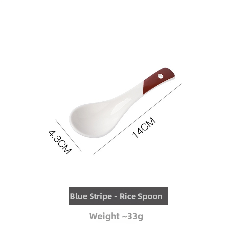 Set de boluri și farfurii ceramice pentru uz casnic, în stil japonez și coreean, rotund, diametru aproximativ 20 cm, compatibil cu cuptorul cu microunde