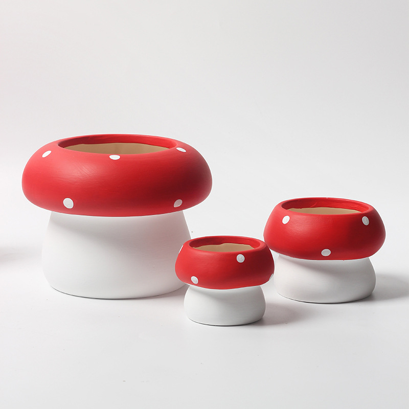 Ghiveci ceramic în stil nordic, lucrat manual, respirabil, biodegradabil, decorativ pentru grădină