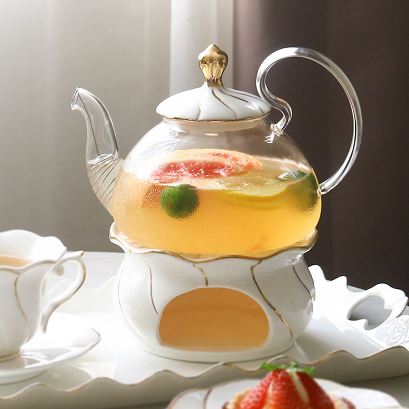 Set de cafea din ceramică, ceașcă de cafea și farfurie în stil european, cu detalii aurii, pentru uz casnic și birou