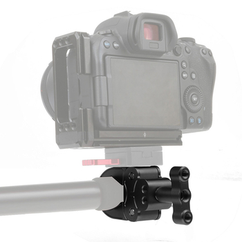 BGNing Αλουμινίου κράμα, C-τύπου crab clamp για γιμπαλ και DSLR κάμερα, μαγικό βραχίονας επέκτασης τρίποδου