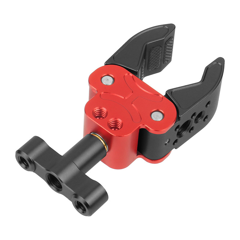 BGNing Αλουμινίου κράμα, C-τύπου crab clamp για γιμπαλ και DSLR κάμερα, μαγικό βραχίονας επέκτασης τρίποδου