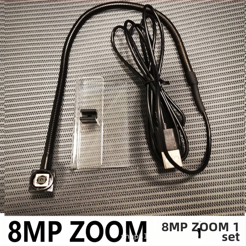 8 MP USB webkamera s vstavaným mikrofónom, automatické zaostrovanie, 1600x1200 pri 30fps, bez ovládačov, USB 2.0, pre stolný počítač.