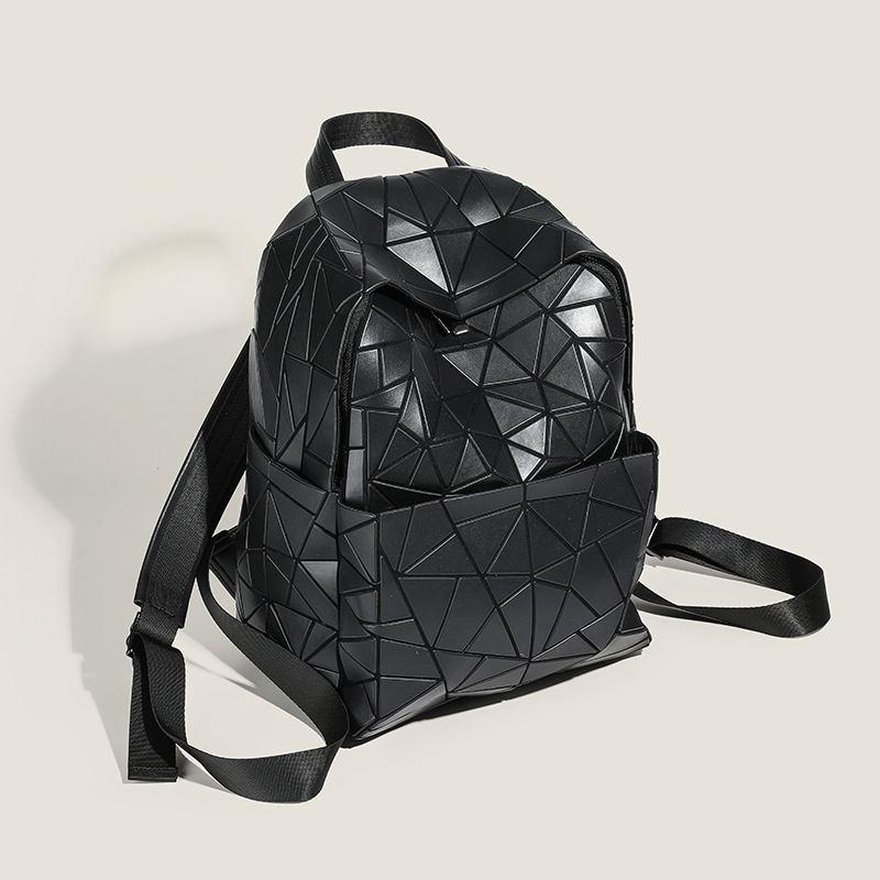Unisex torba preko ramena u obliku sedla za kameru, silikon, s romboidnim uzorkom