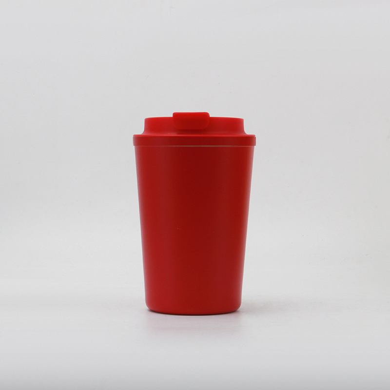 ceașcă de cafea din oțel inoxidabil 316, izolație în vid și capac rabatabil, portabilă pentru birou