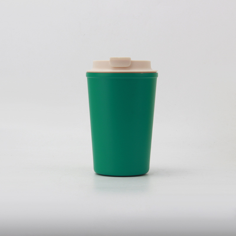 ceașcă de cafea din oțel inoxidabil 316, izolație în vid și capac rabatabil, portabilă pentru birou