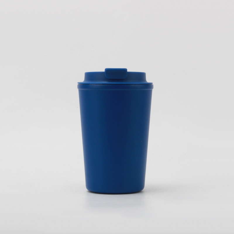 ceașcă de cafea din oțel inoxidabil 316, izolație în vid și capac rabatabil, portabilă pentru birou